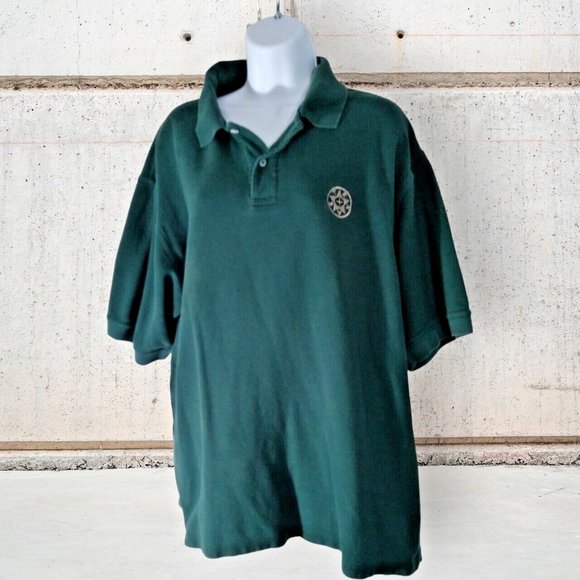 GEAR FOR SPORTS Shirt Mens XL Polo Golf 100% Thick Cotton Texas Logo Shirt - Picture 5 of 8